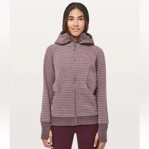 Lululemon Scuba Hoodie (Antique Bark & Misty Merlot) | 4
